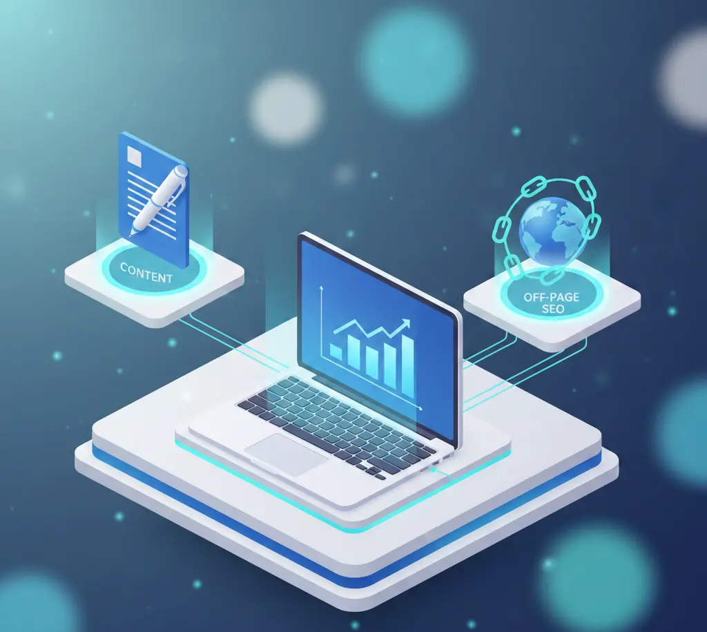 Content Marketing and Off-Page SEO blog hero image